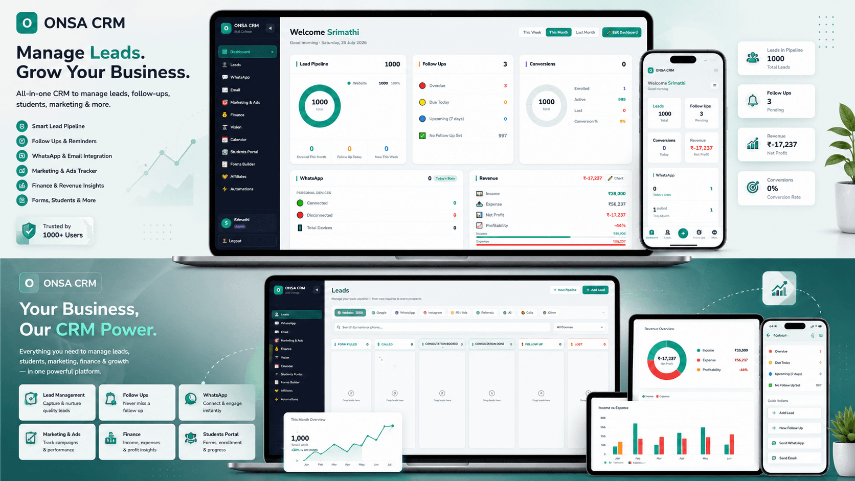 CRM Platform screenshot